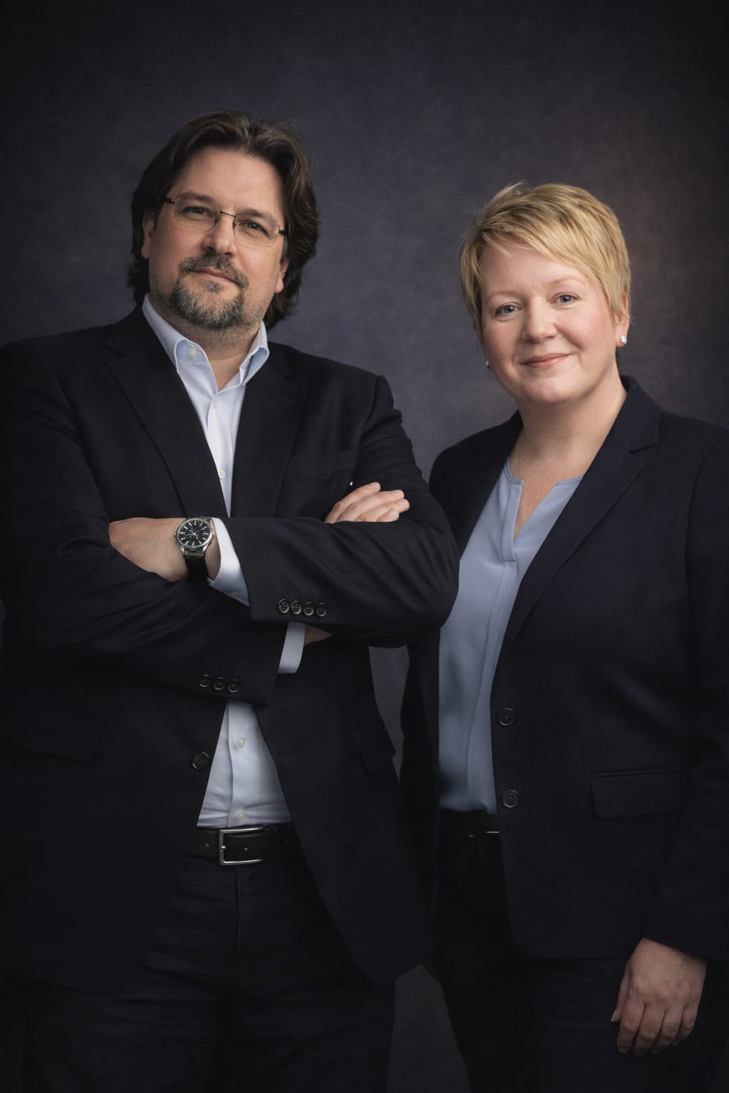 Herr Klein und Frau Schwarz